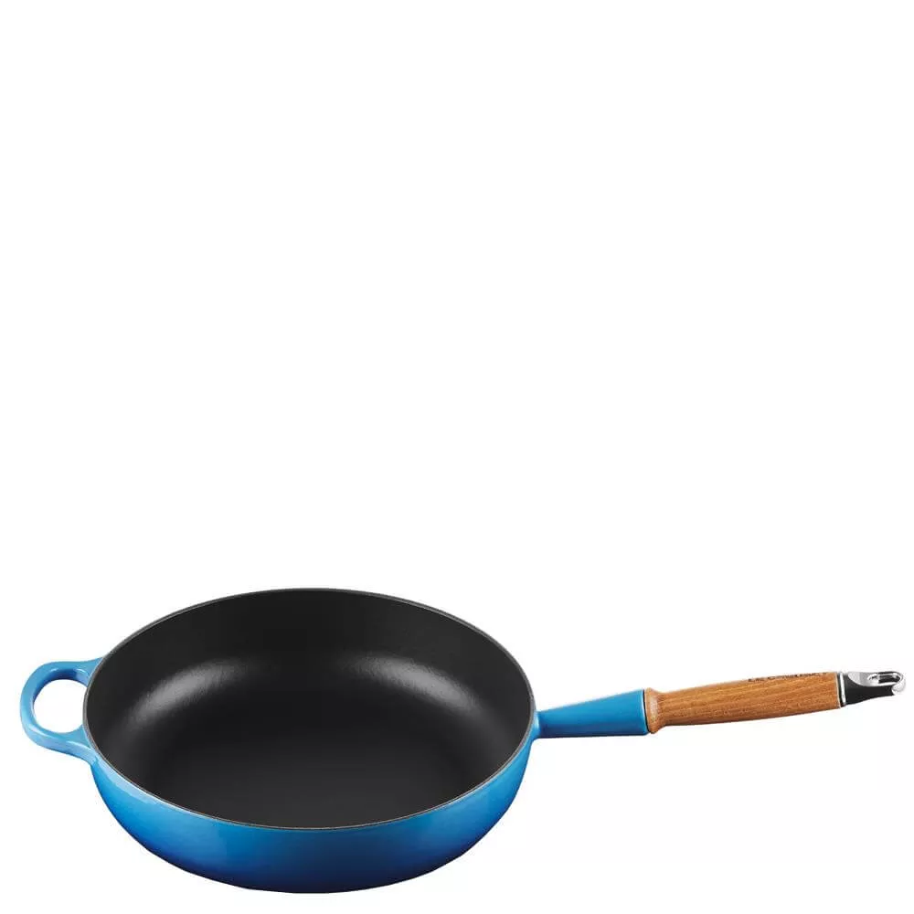Le Creuset Signature Azure Cast Iron Saute Pan 28cm